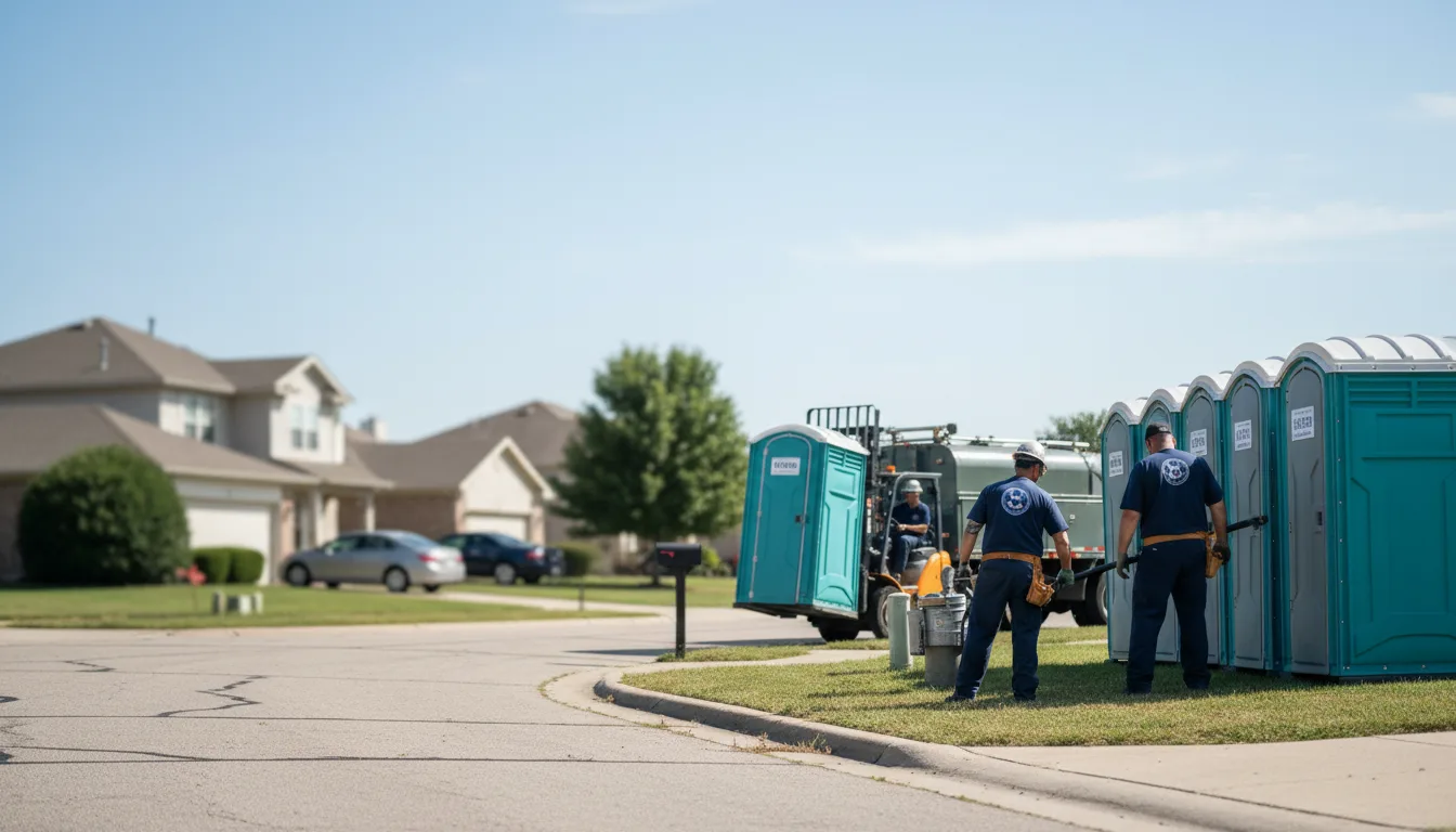 Porta Potty Rental in Tustin, CA near me